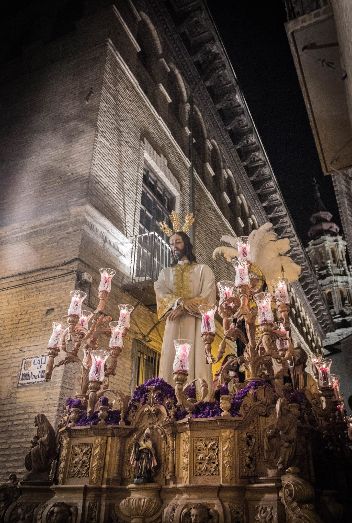 cofradía de la humildad Semana Santa en Zaragoza - Estación de Penitencia Humildad