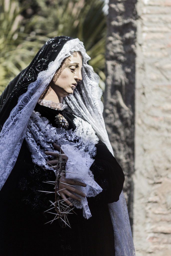 cronología Semana Santa en Zaragoza - Procesión Titular Esclavas