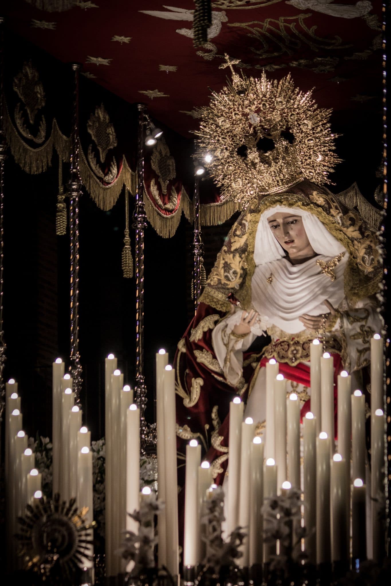 Semana Santa en Zaragoza - Procesion Titular Columna
