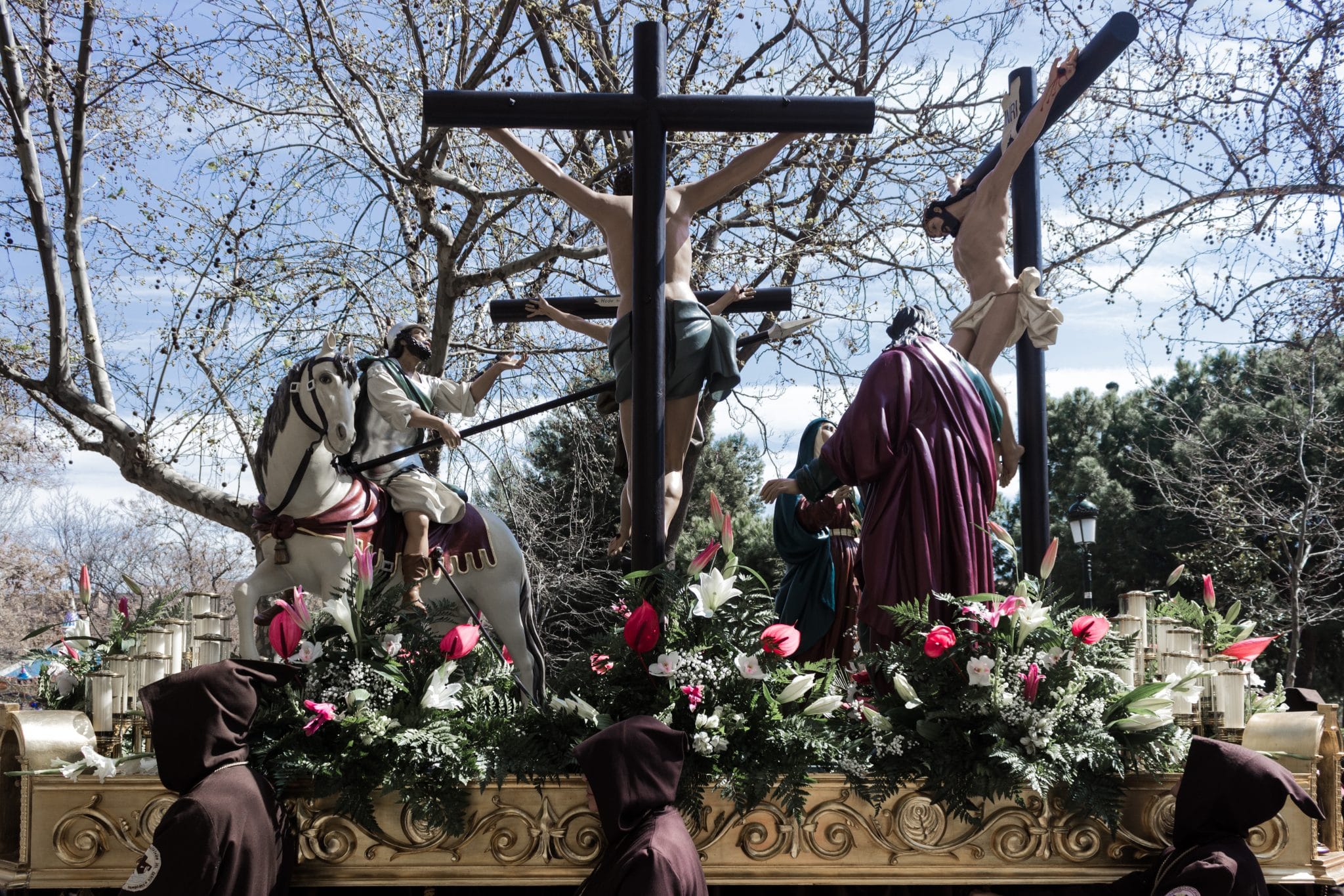Semana Santa en Zaragoza - Procesion Titular Crucifixión