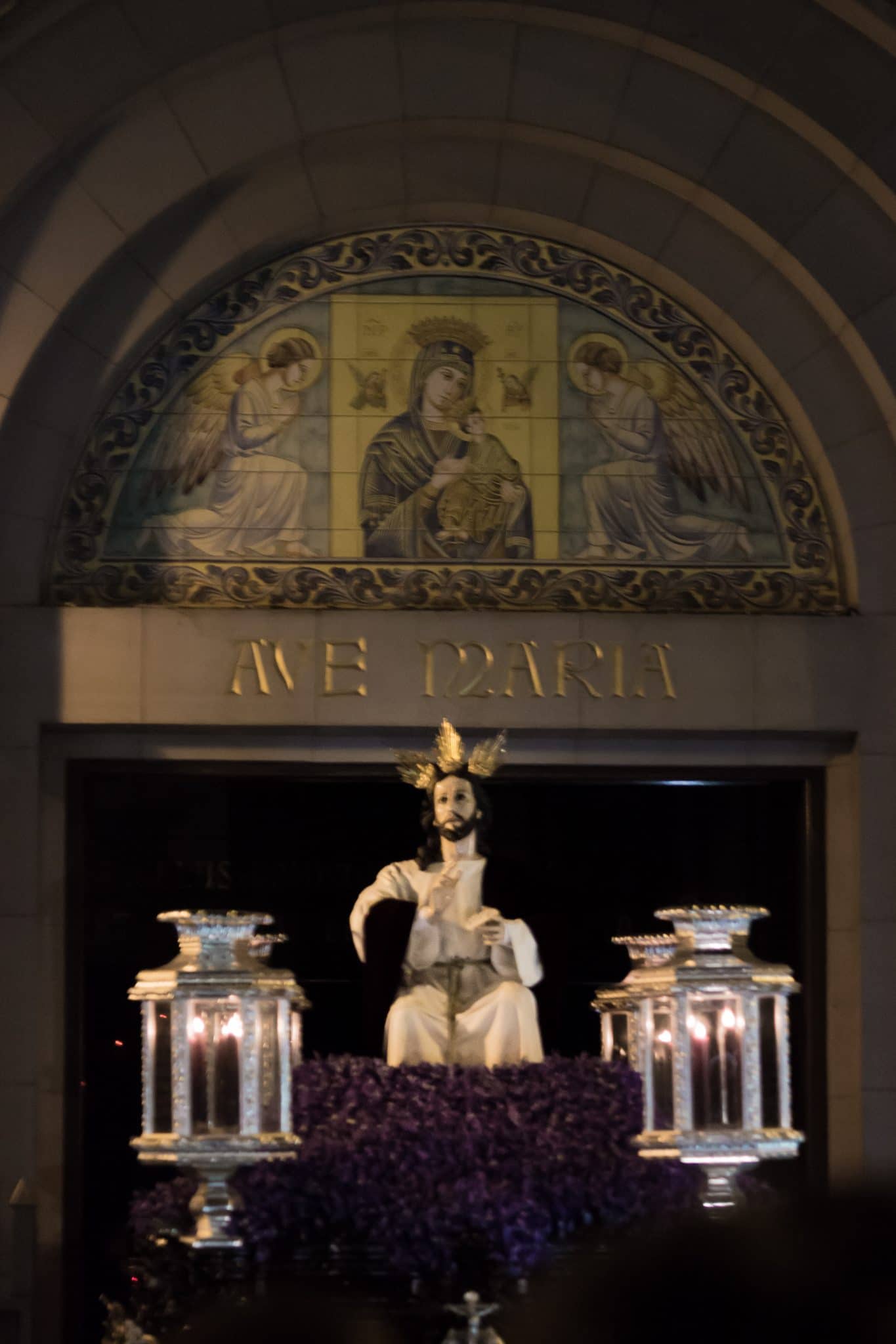 procesión titular eucaristía Semana Santa en Zaragoza - Procesion Titular Eucaristía