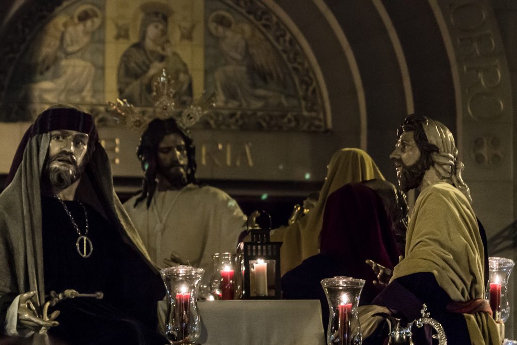 cronología Semana Santa en Zaragoza - Procesion Titular Eucaristía