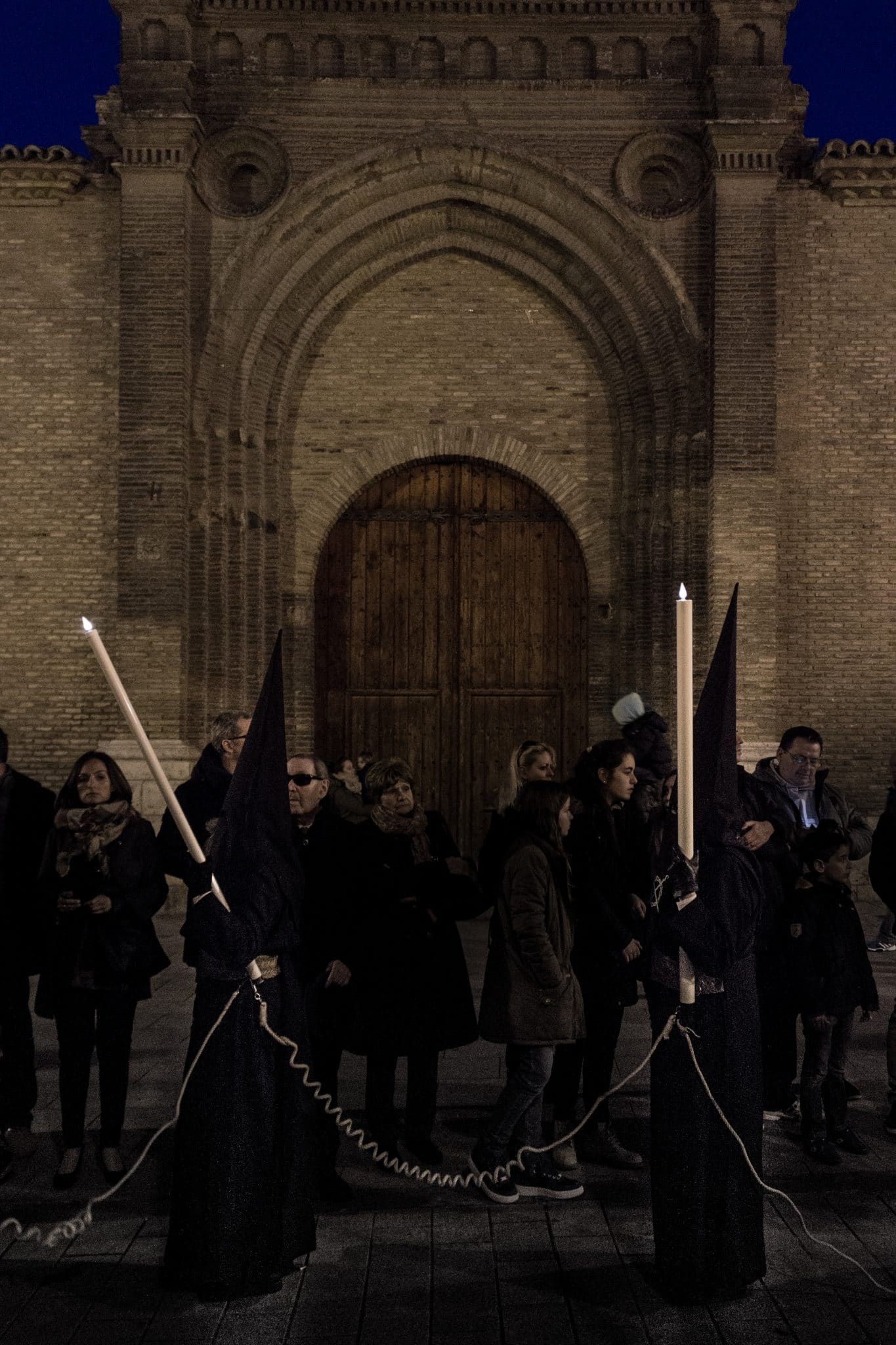 procesión del silencio Semana Santa en Zaragoza - Procesion del Silencio