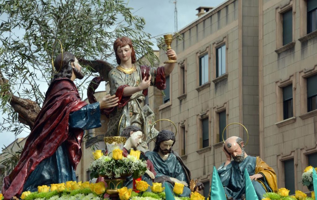 cronología Procesión de Jesús en el Huerto de los Olivos Salamanca