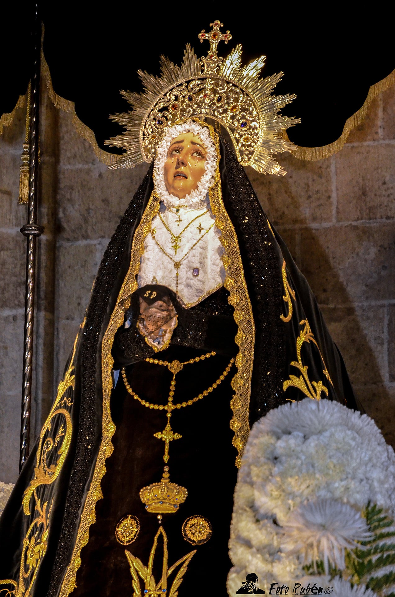 Procesión de Ntra. Sra. de la Soledad Dolorosa, Segovia 3