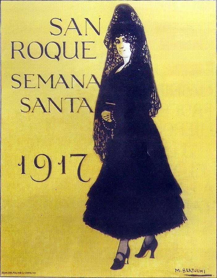 1917 Semana Santa En San Roque