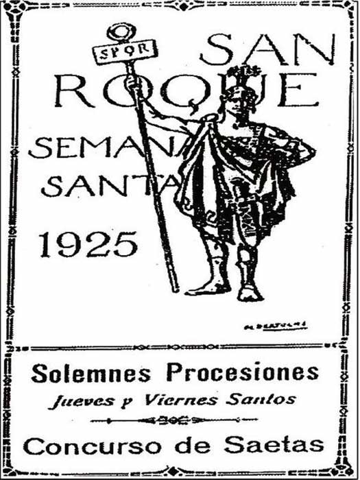 1925 Semana Santa En San Roque