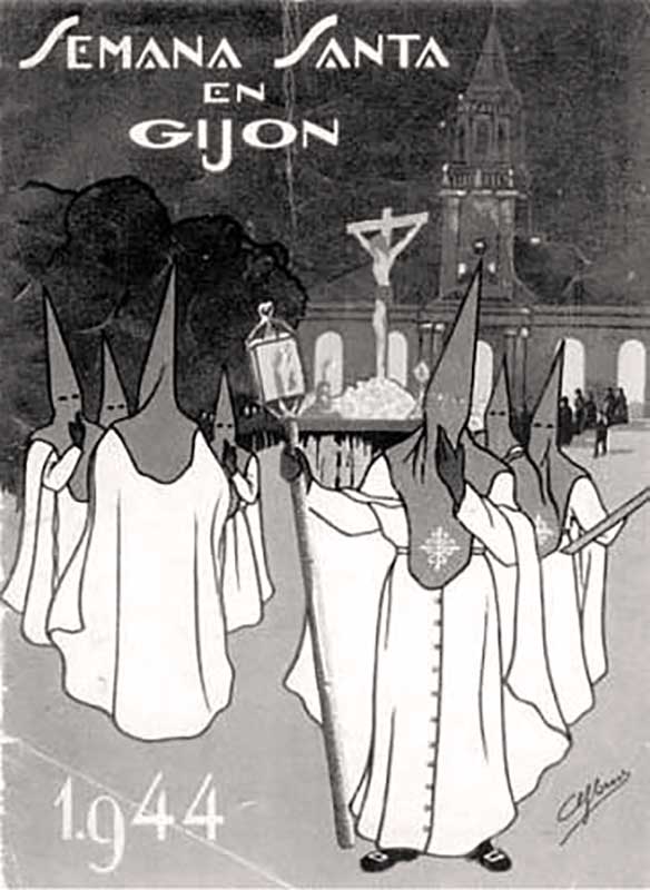 1944 Semana Santa En Gijón