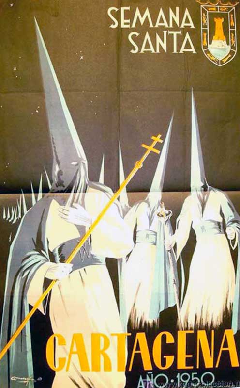 1950 Semana Santa En Cartagena