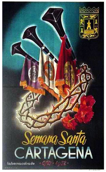 1952 Semana Santa En Cartagena