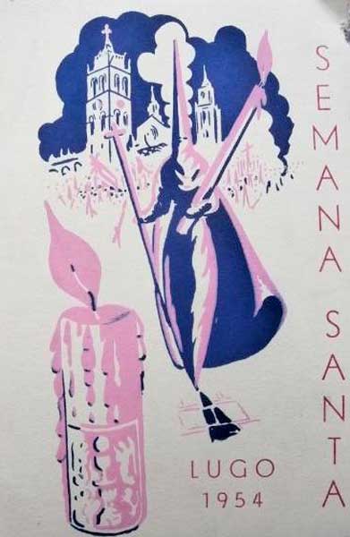 1954 Semana Santa En Lugo