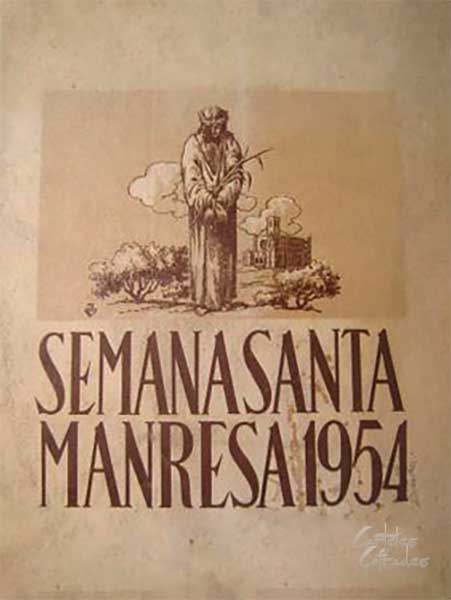 1954 Semana Santa En Manresa