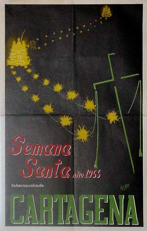 1955 Semana Santa En Cartagena