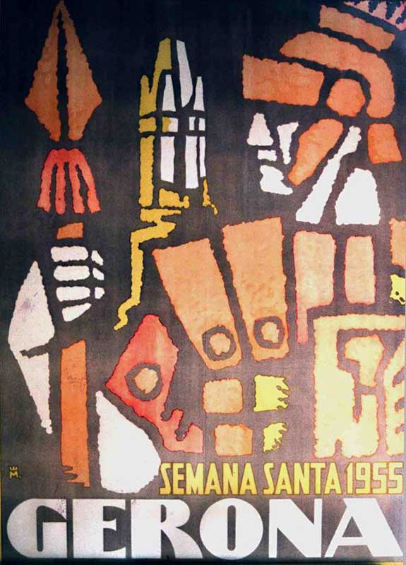 1955 Semana Santa En Gerona