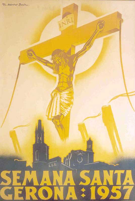 1957 Semana Santa En Gerona