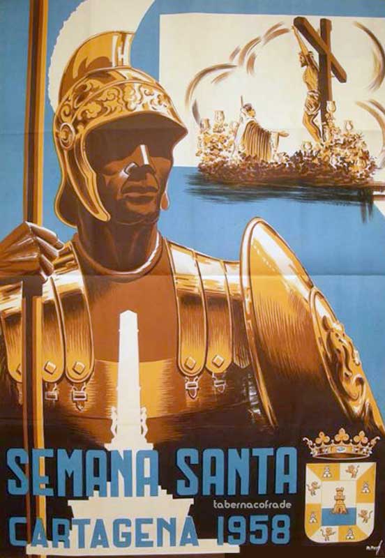 1958 Semana Santa En Cartagena