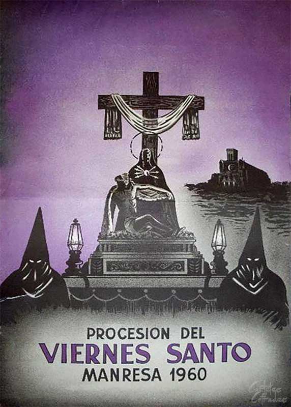 1960 Semana Santa En Manresa