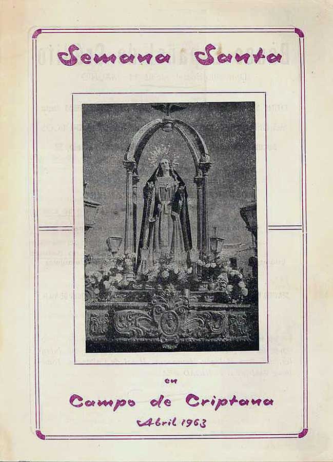 1963 Semana Santa En Campo De Criptana