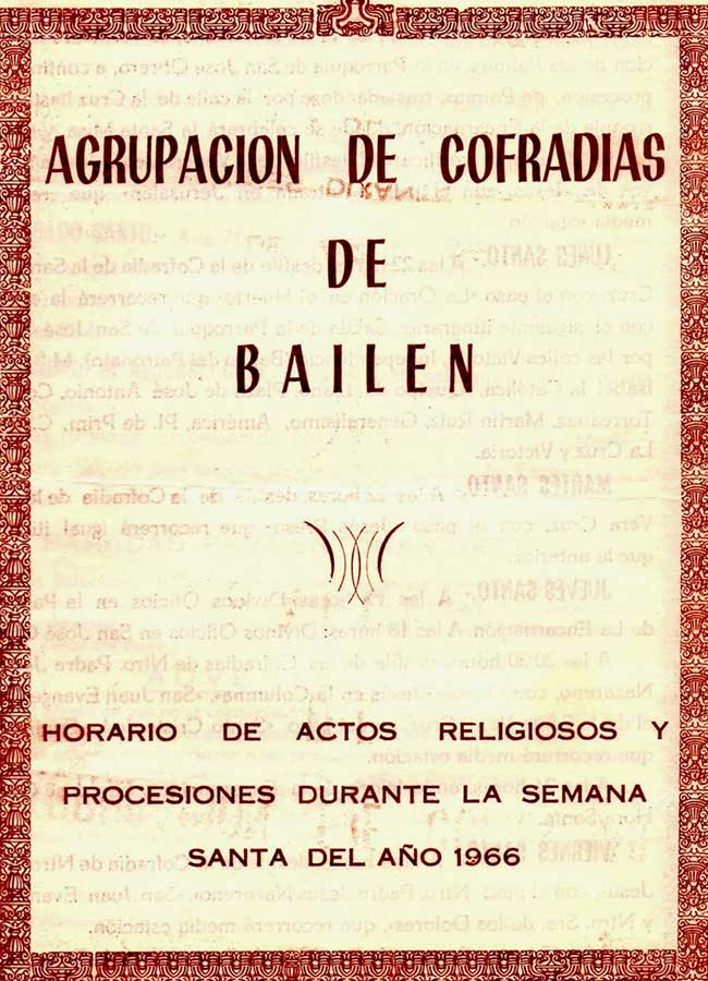 1966 Semana Santa En Bailén