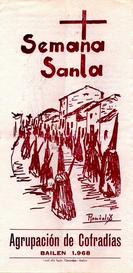1968 Semana Santa En Bailén
