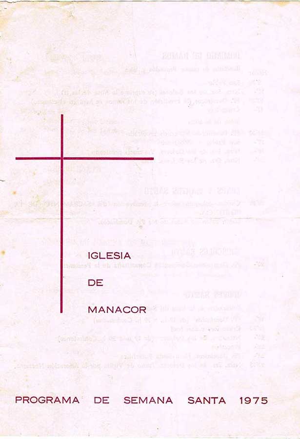 1975 Semana Santa En Manacor