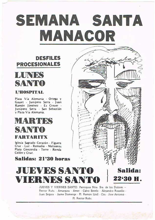 1986 Semana Santa En Manacor