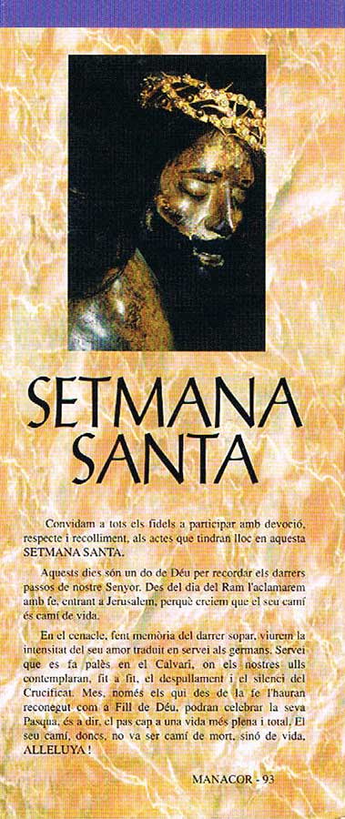 1993 Semana Santa En Manacor