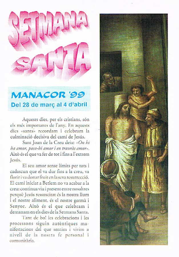 1999 Semana Santa En Manacor