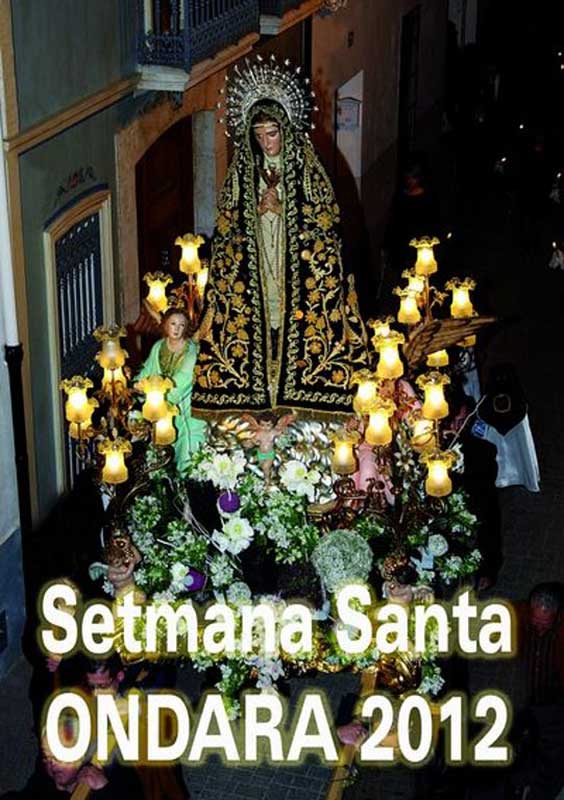 2012 Semana Santa En Ondara