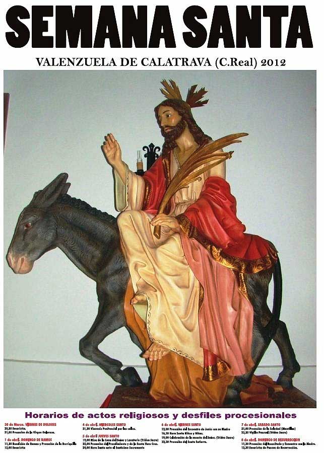 2012 Semana Santa En Valenzuela De Calatrava