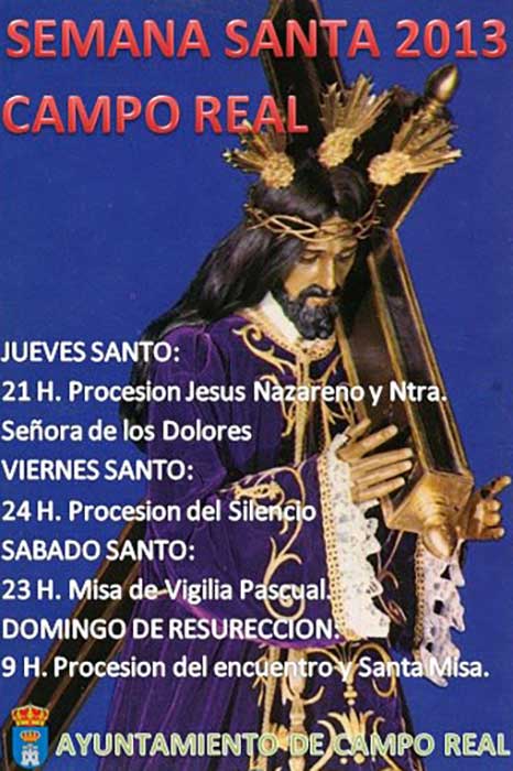 2013 Semana Santa En Campo Real