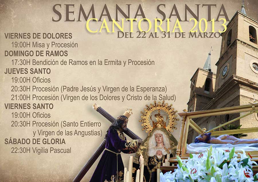 2013 Semana Santa En Cantoria