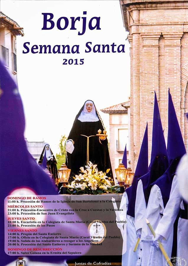 2015 Semana Santa En Borja