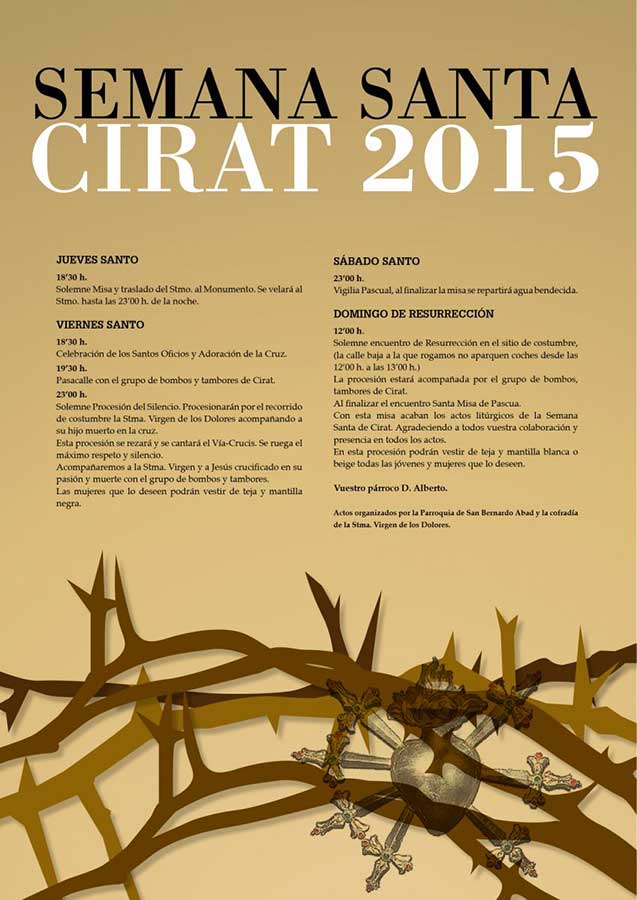 2015 Semana Santa En Cirat