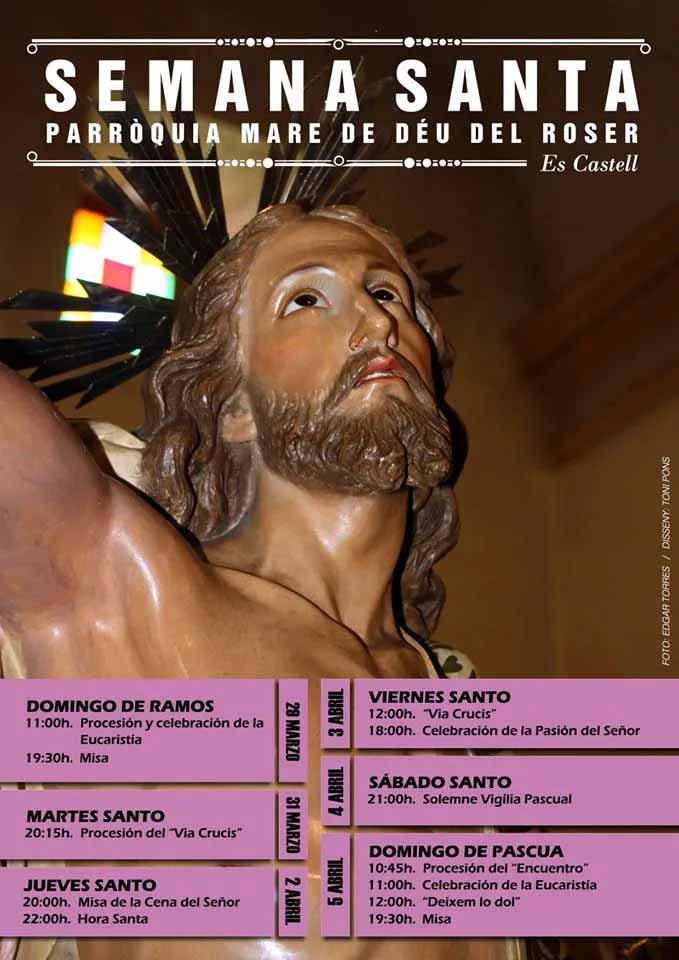 2015 Semana Santa En Es Castell