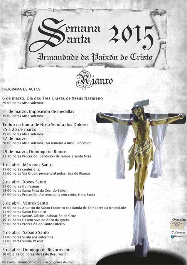 2015 Semana Santa En Rianxo
