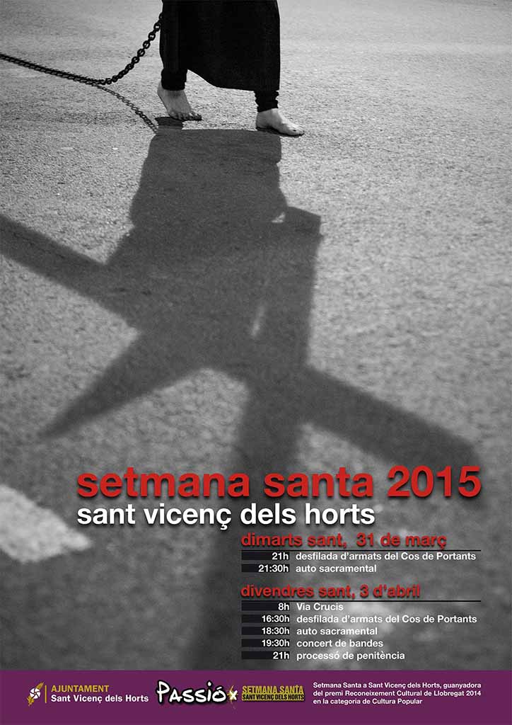 2015 Semana Santa en Sant Vicenç dels Horts