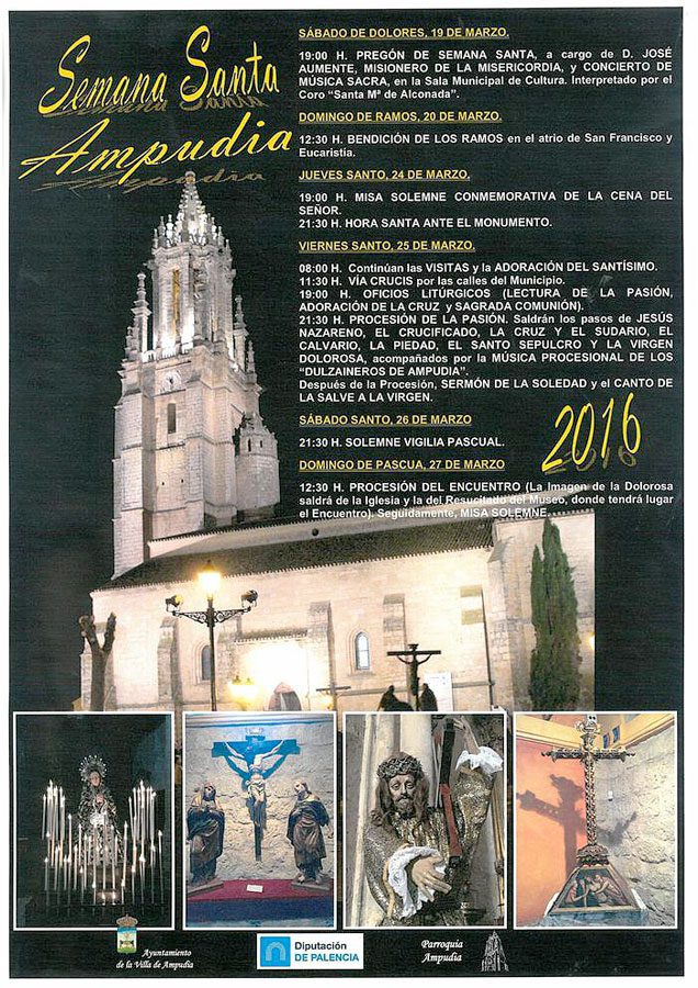 2016 Semana Santa En Ampudia