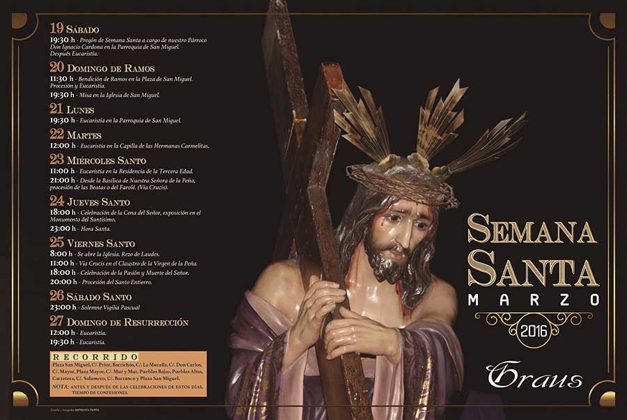 2016 Semana Santa En Graus