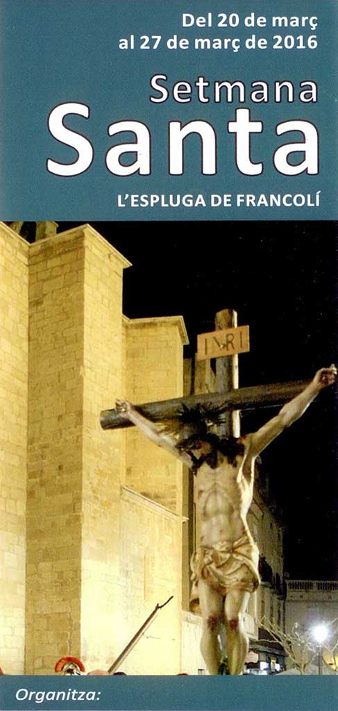 2016 Semana Santa En L'Espluga De Francolí
