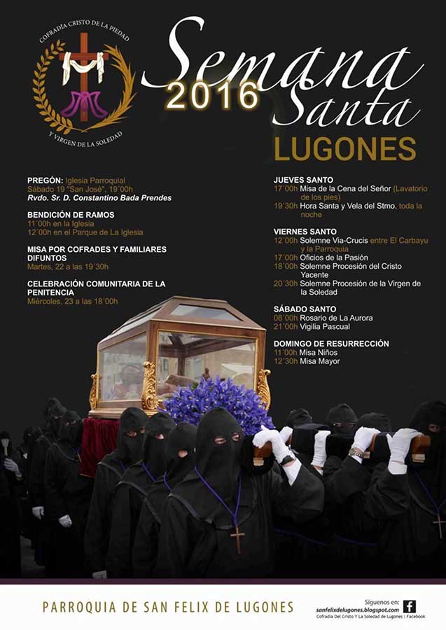2016 Semana Santa En Lugones