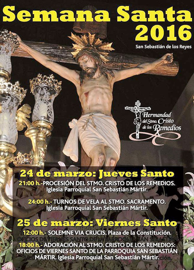 2016 Semana Santa En San Sebastián De Los Reyes