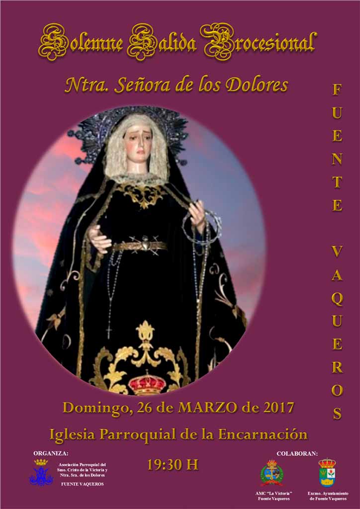 2017 Semana Santa En Fuente Vaqueros