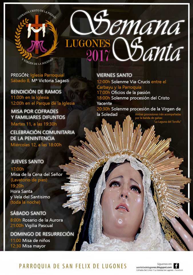 2017 Semana Santa En Lugones