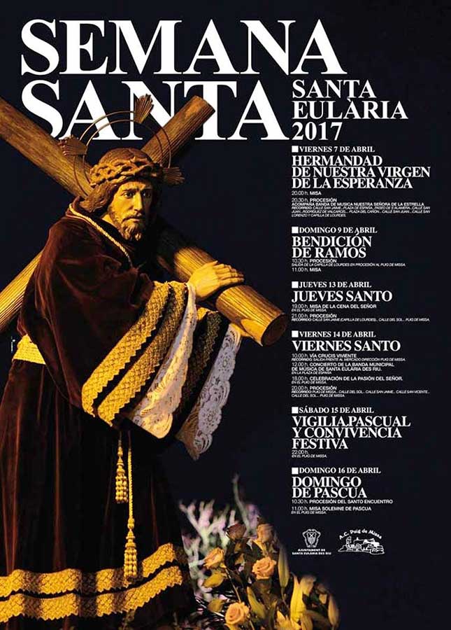 2017 Semana Santa En Santa Eulalia Del Río