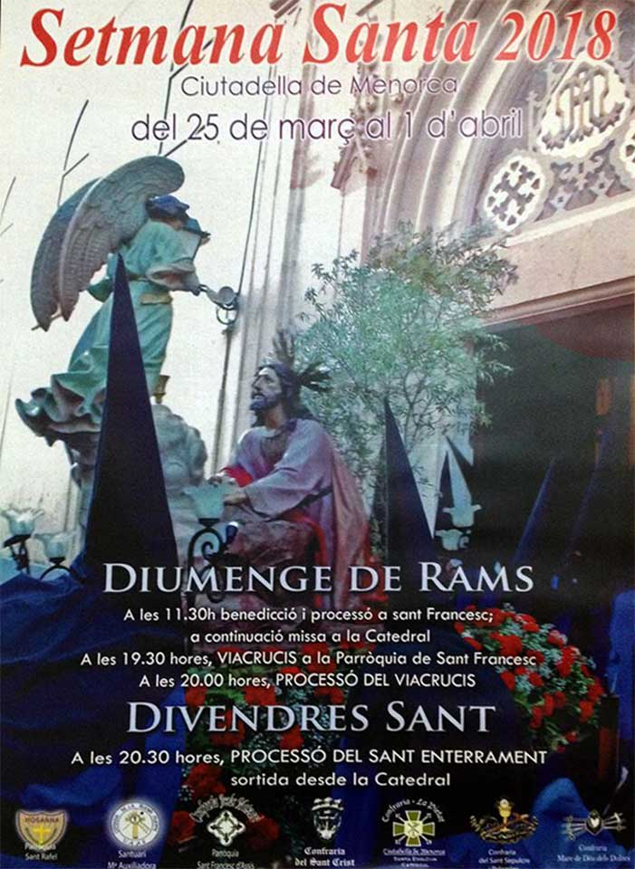2018 Semana Santa En Ciutadella De Menorca