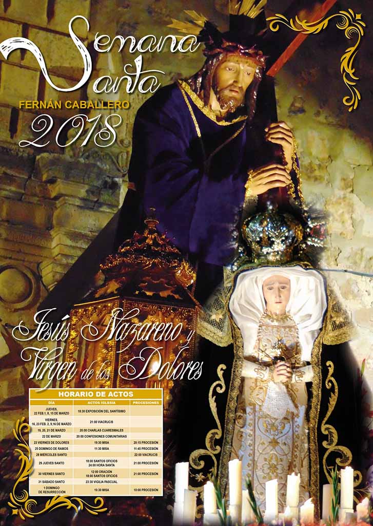 2018 Semana Santa En Fernán Caballero