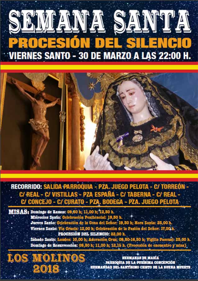 2018 Semana Santa En Los Molinos