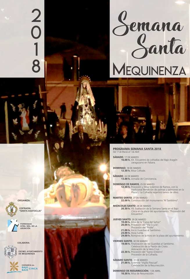 2018 Semana Santa En Mequinenza