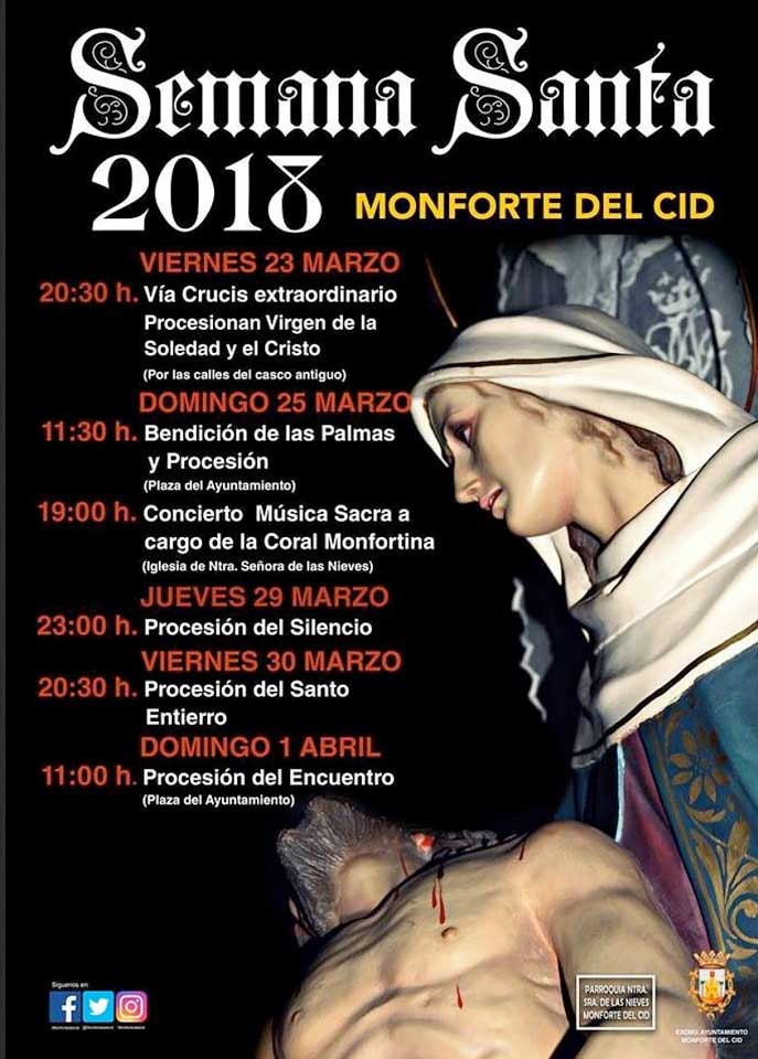 2018 Semana Santa En Monforte Del Cid